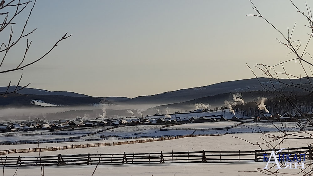 Морозы на Байкале в январе 2026